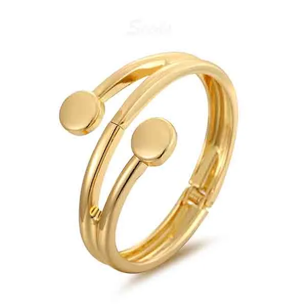 Brass bangle gold