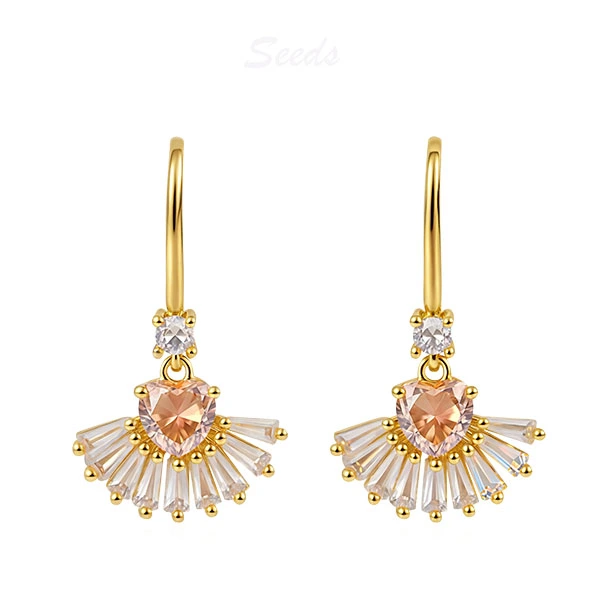 silver earrings
