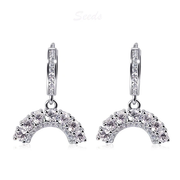 silver earrings