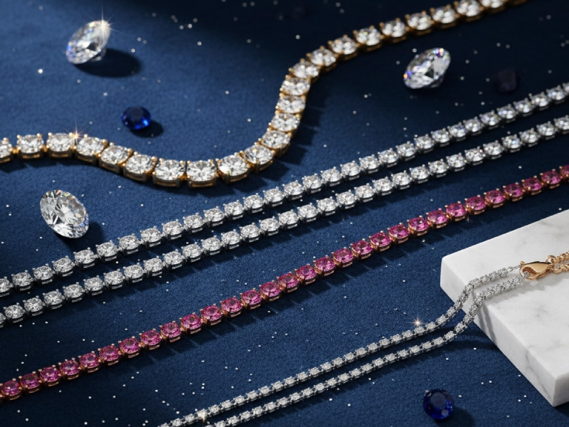 Pourquoi les chaînes de tennis sont l'avenir des bijoux de luxe ? 3 custom chains factory