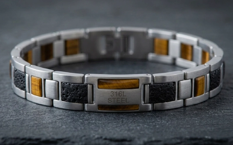 braceStyles gagnants dans les bijoux en acier inoxydable pour hommesJewelry 3 mens bracelets