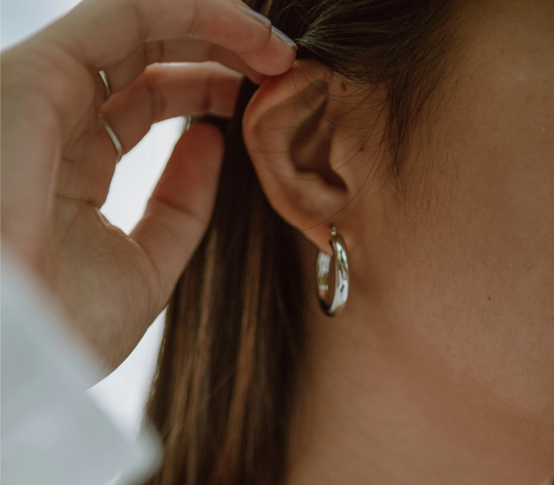 316L 스테인레스 스틸 주얼리를 고급 주얼리 브랜드 컬렉션으로 전환 2 wholesale stainless steel earrings