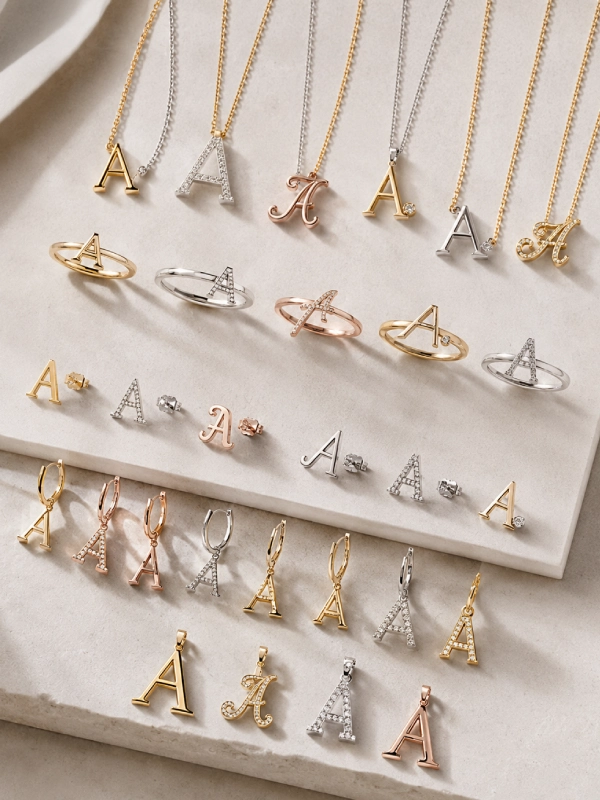 Why Letter Jewelry Keeps Working Across Ages and Markets? 3 letters jewelry manufacturer