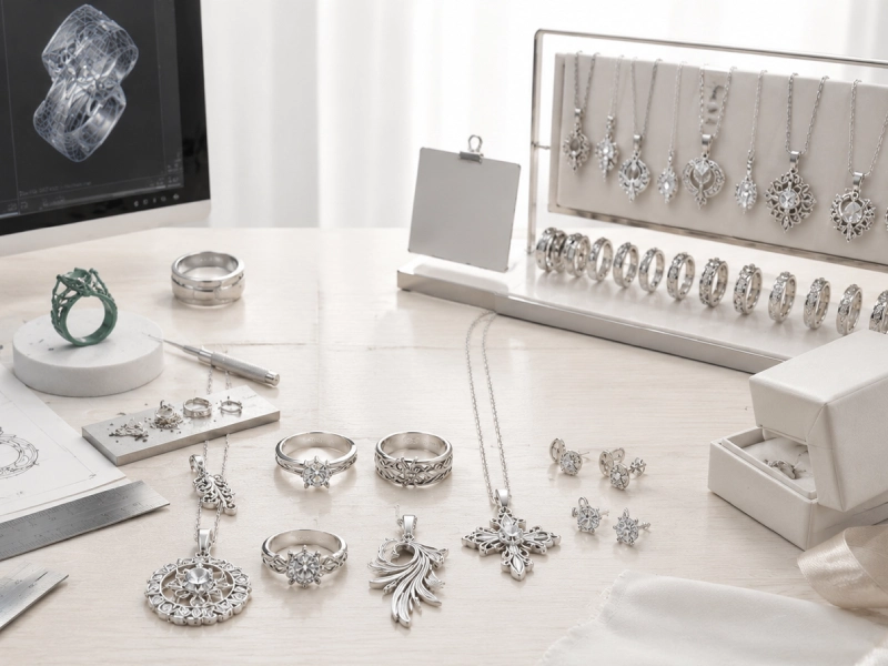 ODM vs OEM Jewelry for SilverJewelry Brands 3 custom silver jewelry