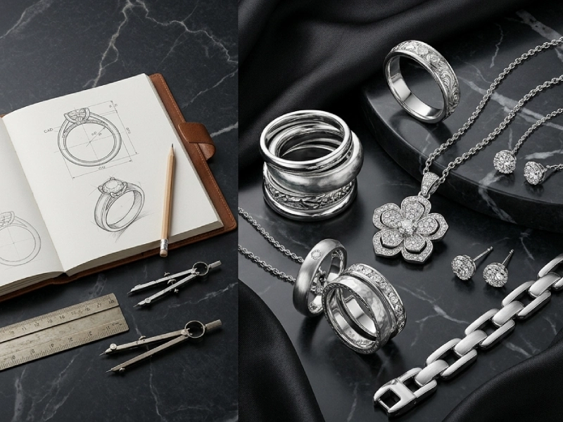 ODM vs OEM Jewelry for SilverJewelry Brands 4 jewelry design team